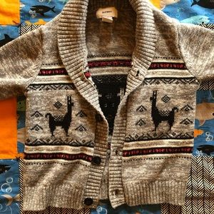 Old Navy 3T Cowl Neck Christmas Sweater